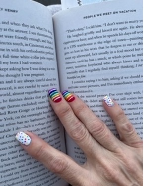 Denise R. Halyama's pride nails