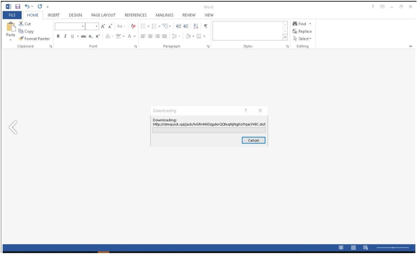 RTF template injection 