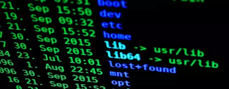 Closeup of some computer code