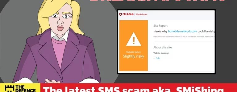 PUPpy Love: BT Billing SMiShing Scam