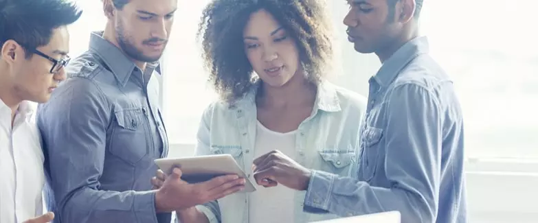 Colleagues Discuss Advanced Email Security