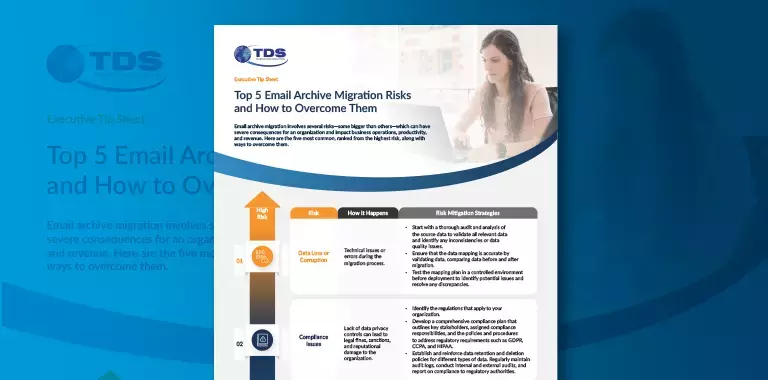 Top 5 Email Archive Migration Risks