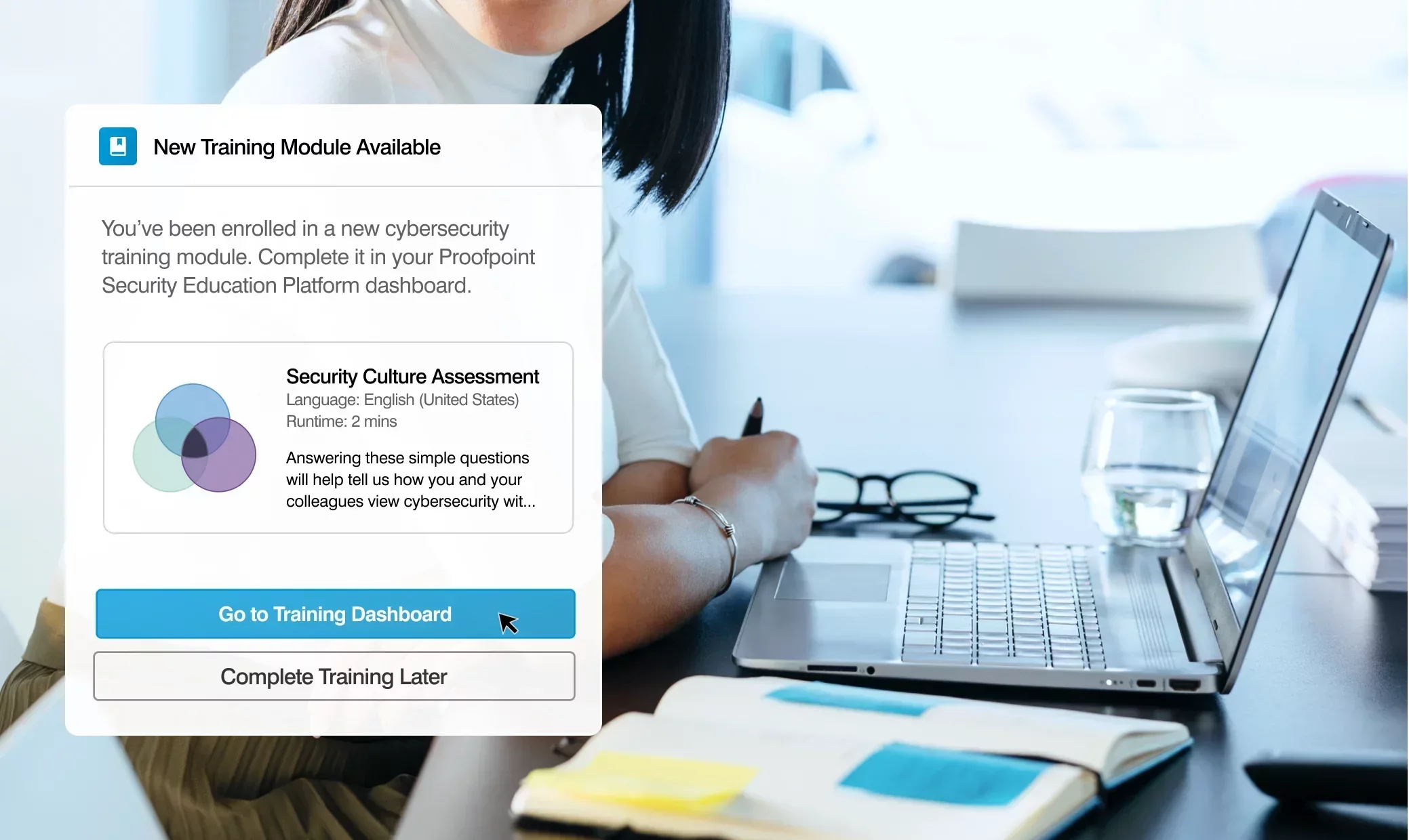 Personalized security awareness program experience