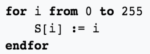 Common implementation of SystemBC RC4 S-Box